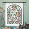 Herrschners Summer Stained Glass Quilt Top Stamped Cross-Stitch Kit